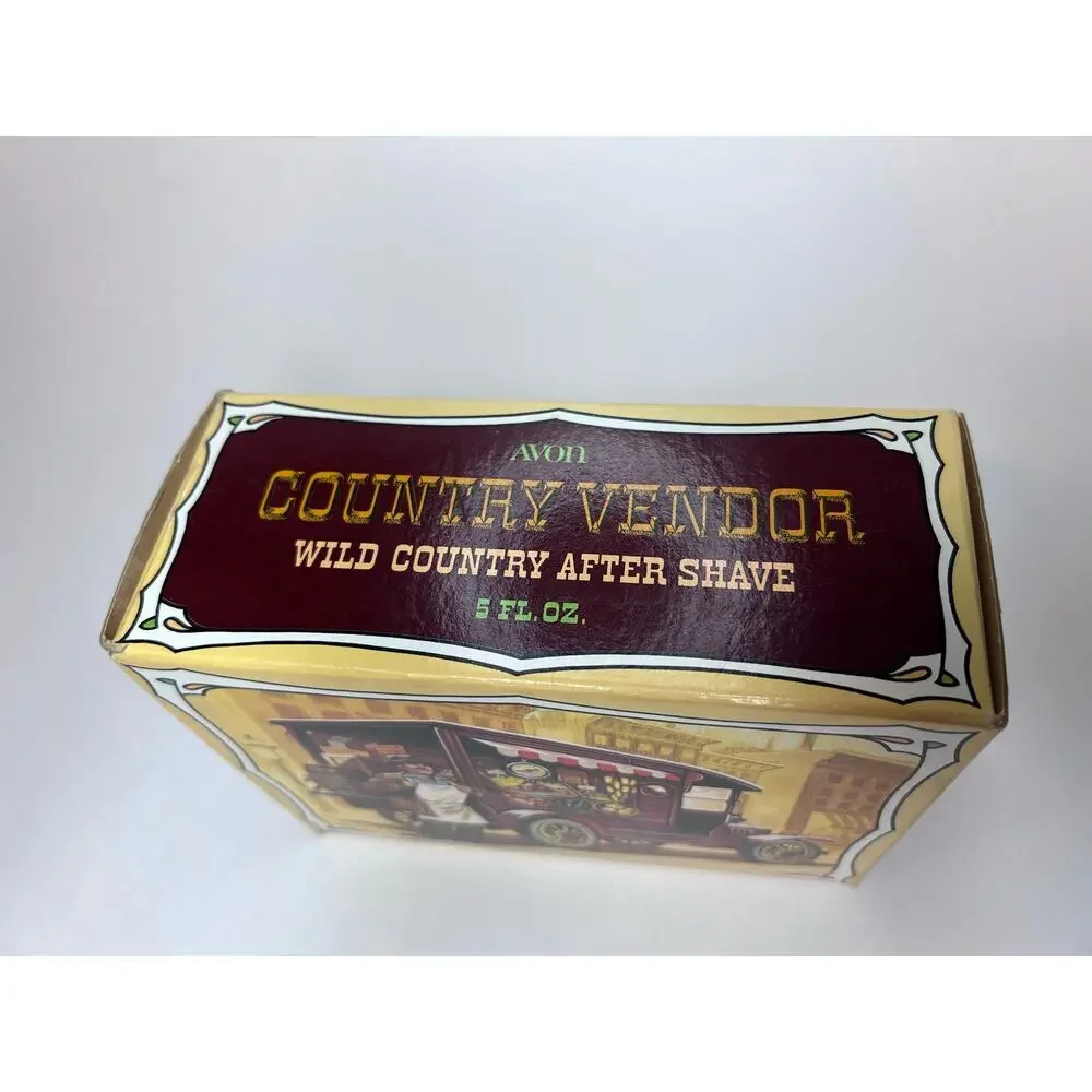 Avon Vintage Avon Country Vendor Wild Country After Shave 5oz. New in Box
